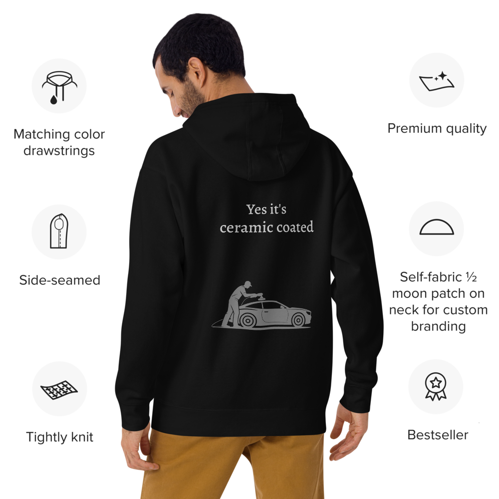 Yes, it's ceramic coated! | Premium Detailers Apparel